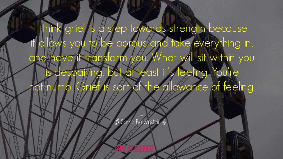 Grief And Mourning quotes by Carrie Brownstein