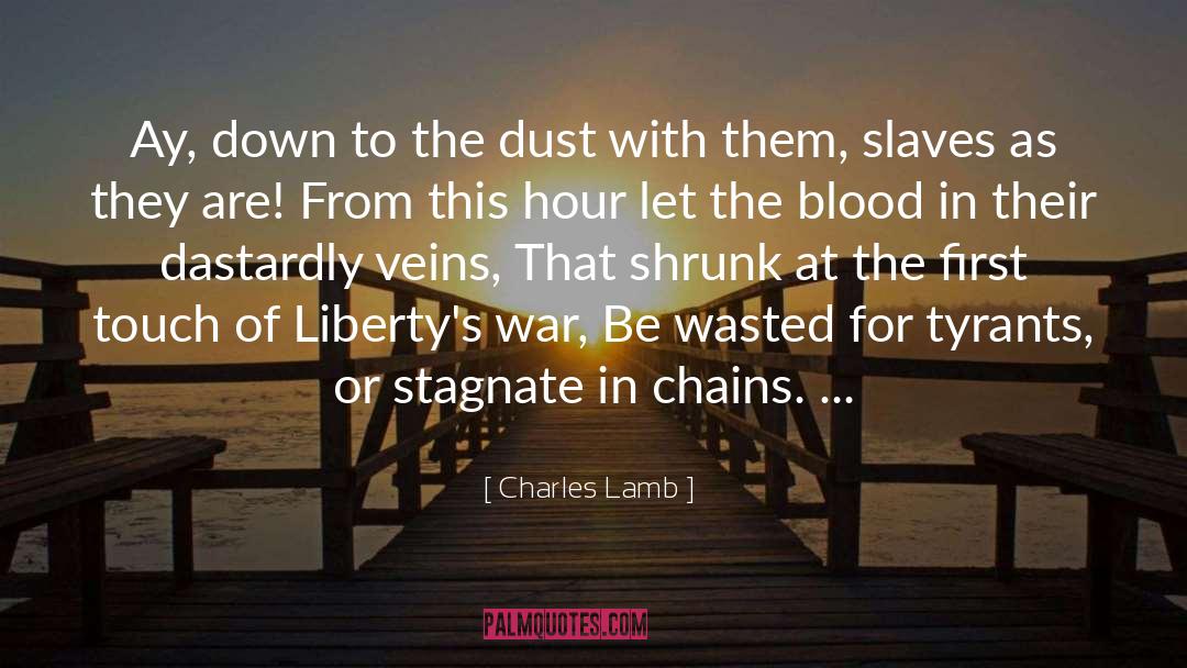Grief In Chains quotes by Charles Lamb
