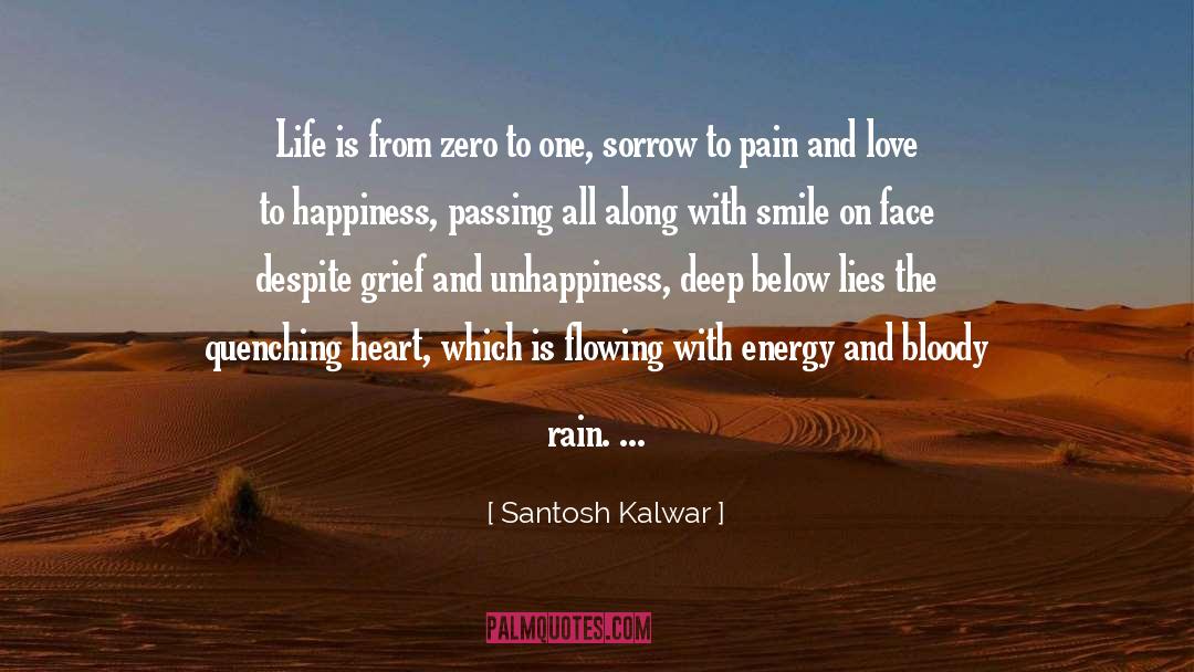 Grief Inspirational Breavement quotes by Santosh Kalwar