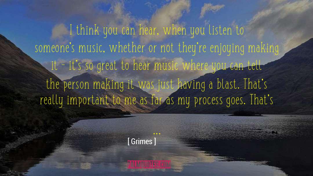 Grief Process quotes by Grimes