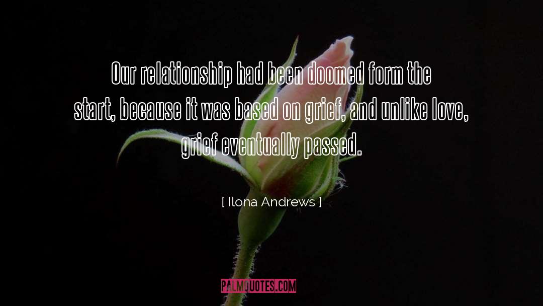 Grief quotes by Ilona Andrews