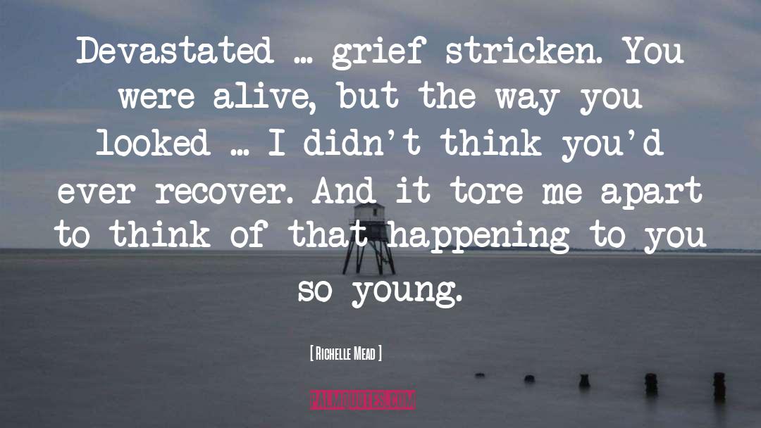 Grief Stricken quotes by Richelle Mead