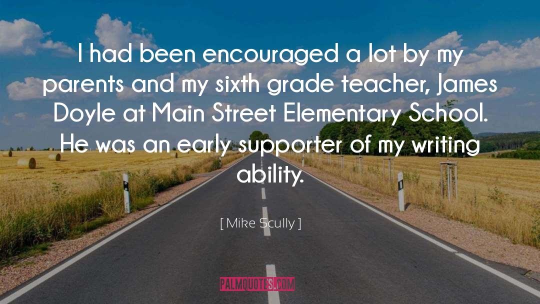 Griegos Elementary quotes by Mike Scully
