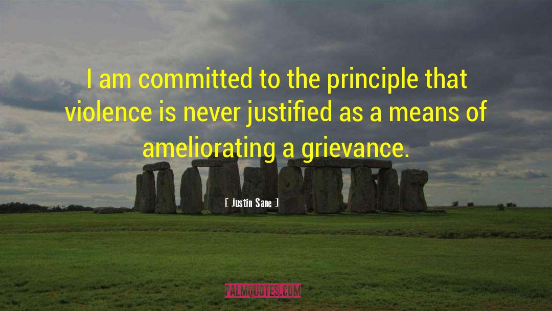 Grievance quotes by Justin Sane