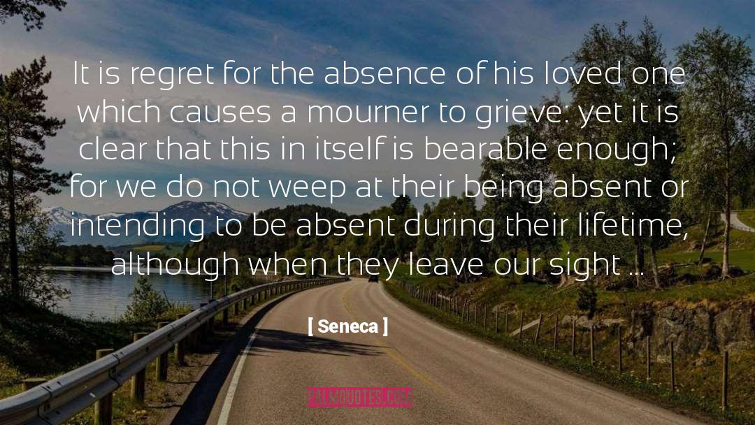 Grieve quotes by Seneca