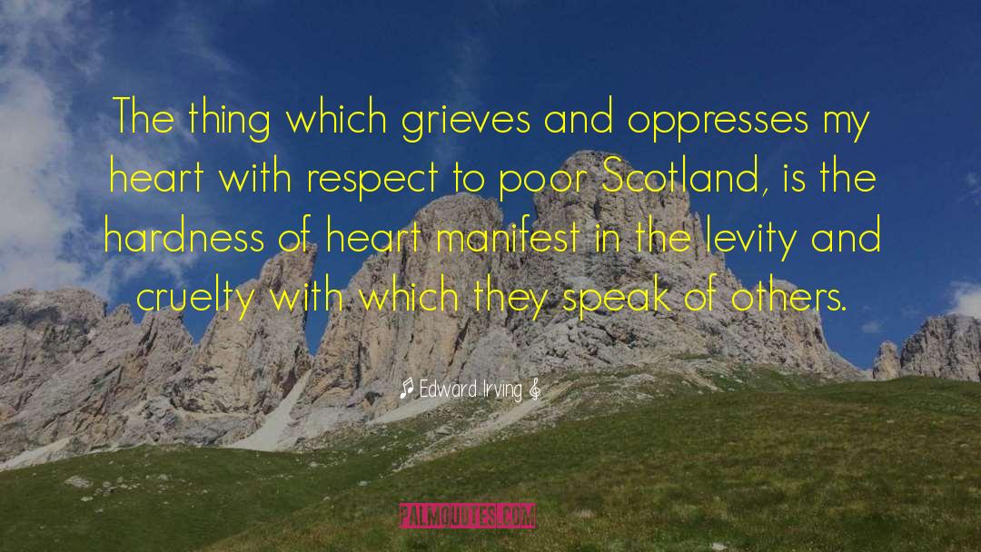 Grieves quotes by Edward Irving