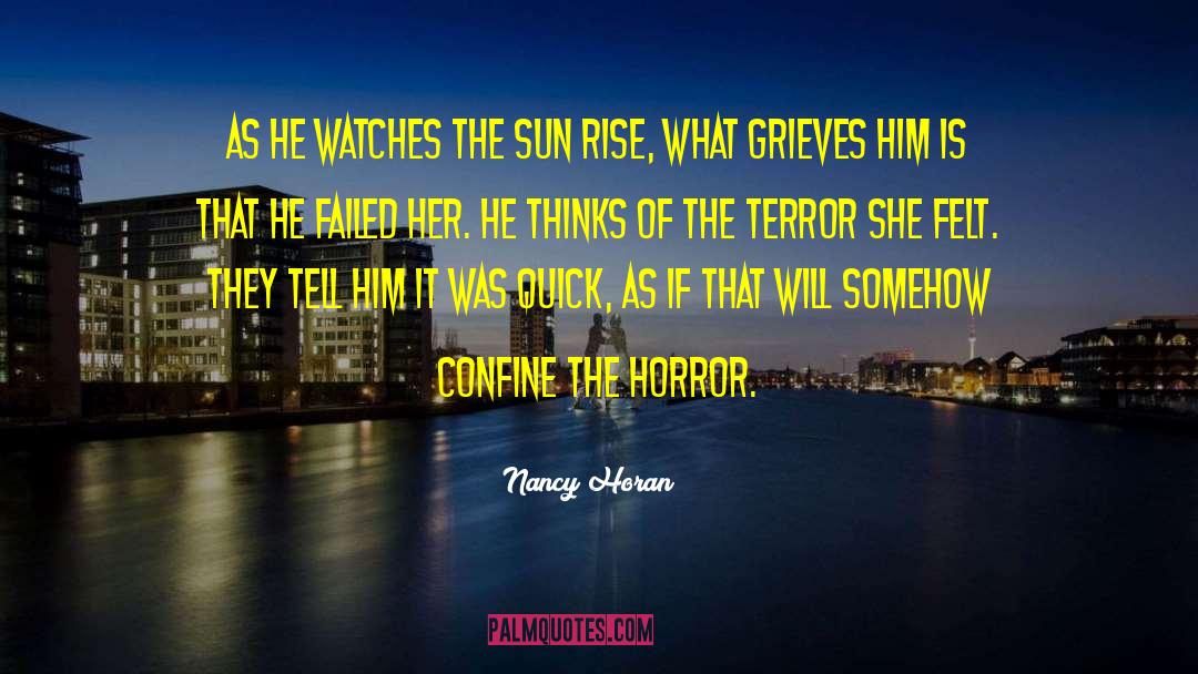 Grieves quotes by Nancy Horan