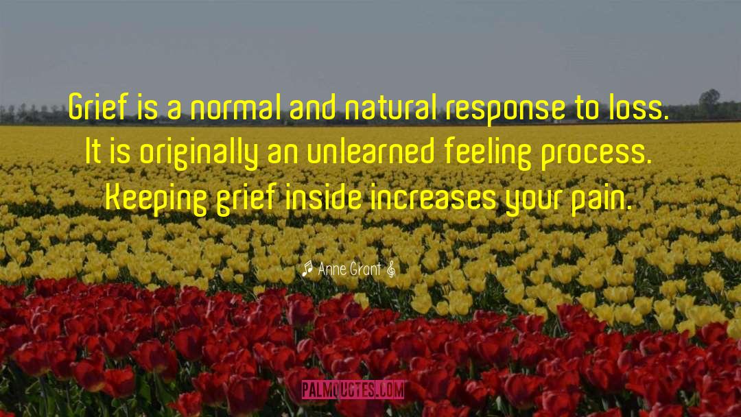 Grieving Loss quotes by Anne Grant