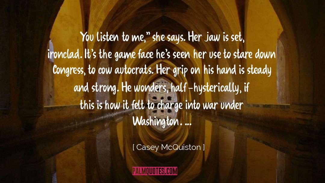 Grieving Mother quotes by Casey McQuiston