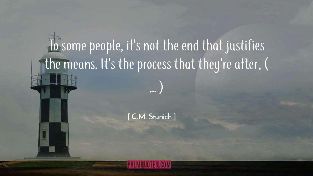 Grieving Process quotes by C.M. Stunich