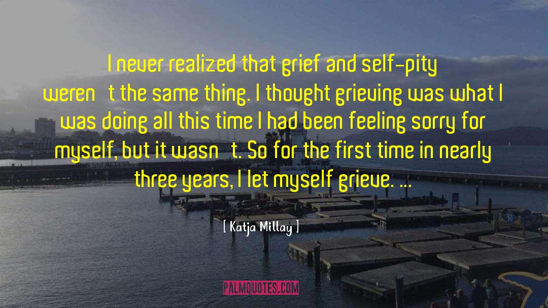 Grieving quotes by Katja Millay