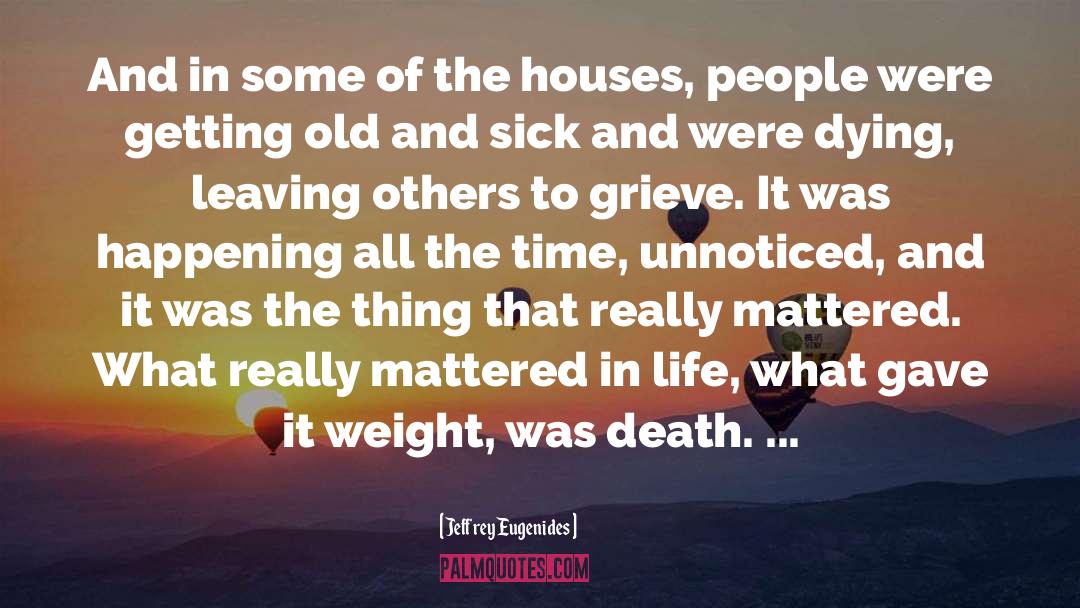 Grieving quotes by Jeffrey Eugenides