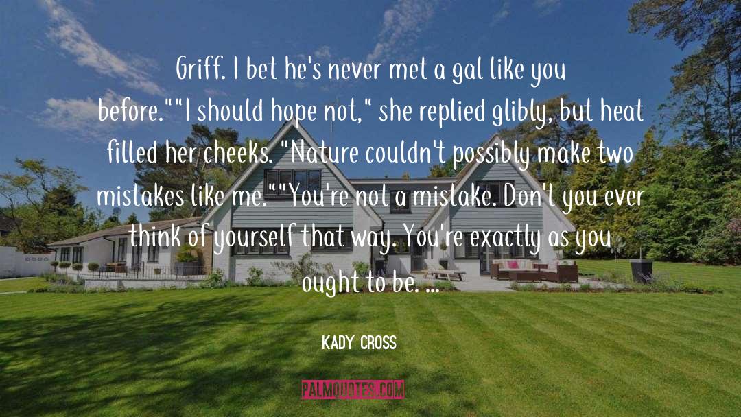 Griff quotes by Kady Cross