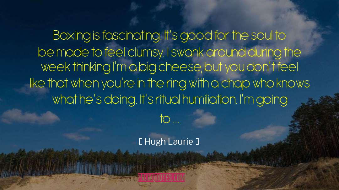 Grilled Cheese quotes by Hugh Laurie