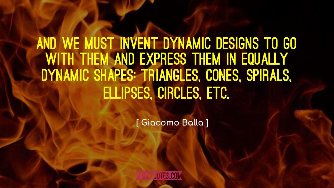Grillo Designs quotes by Giacomo Balla