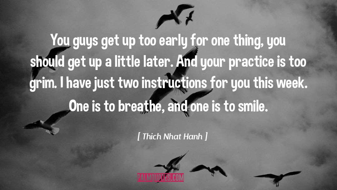 Grim quotes by Thich Nhat Hanh