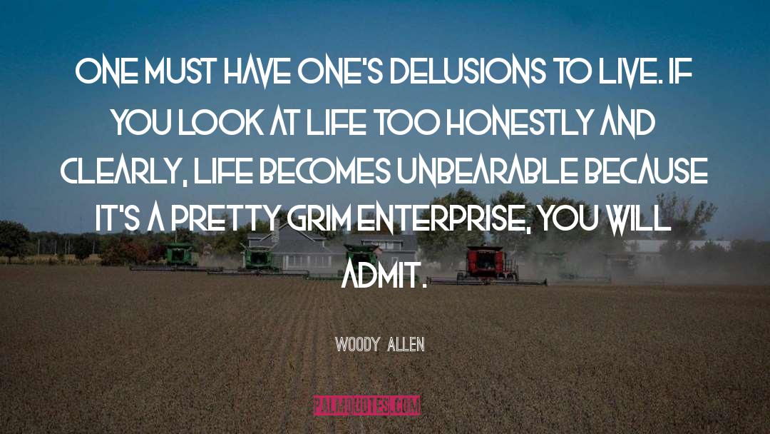 Grim quotes by Woody Allen