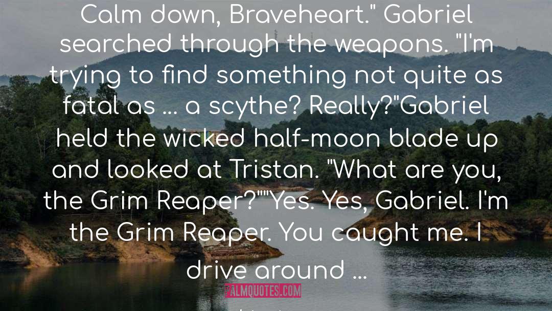 Grim Reaper quotes by Chelsea Fine