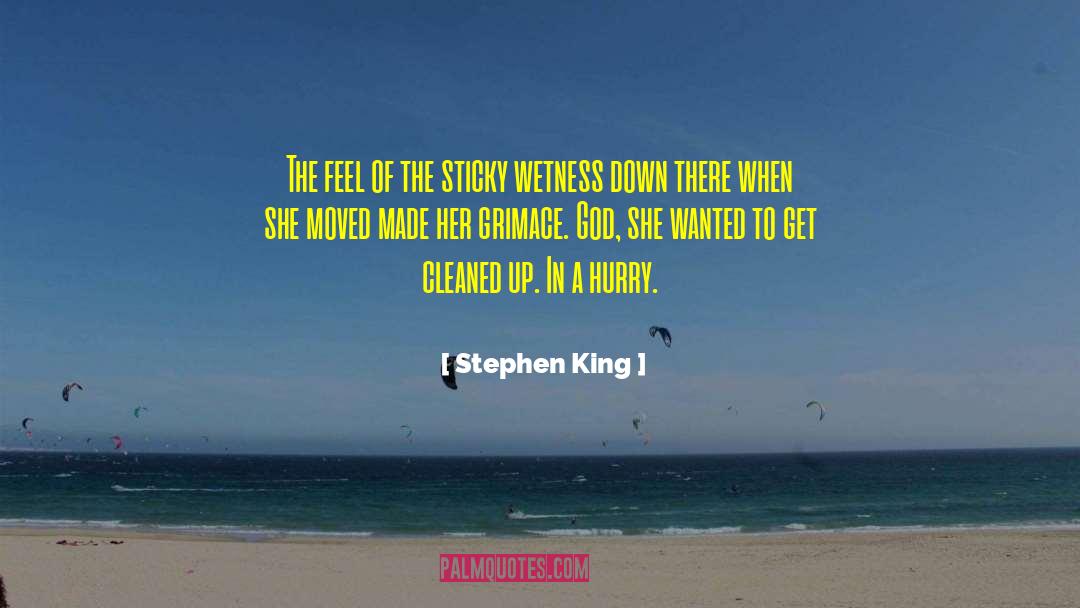 Grimace quotes by Stephen King