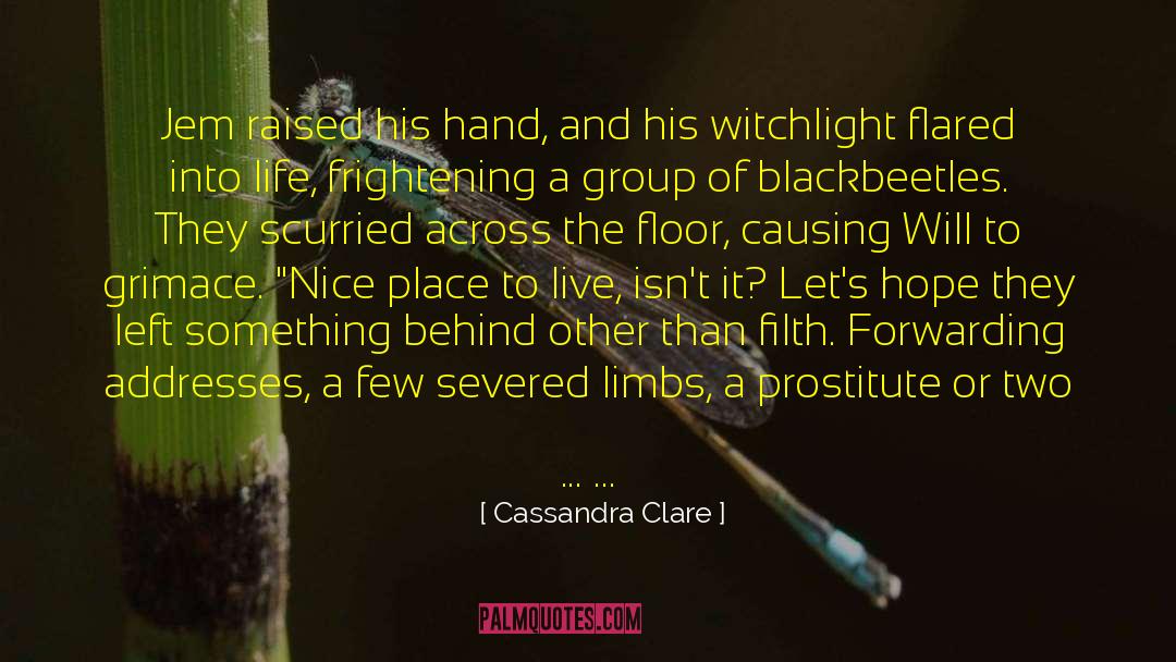 Grimace quotes by Cassandra Clare