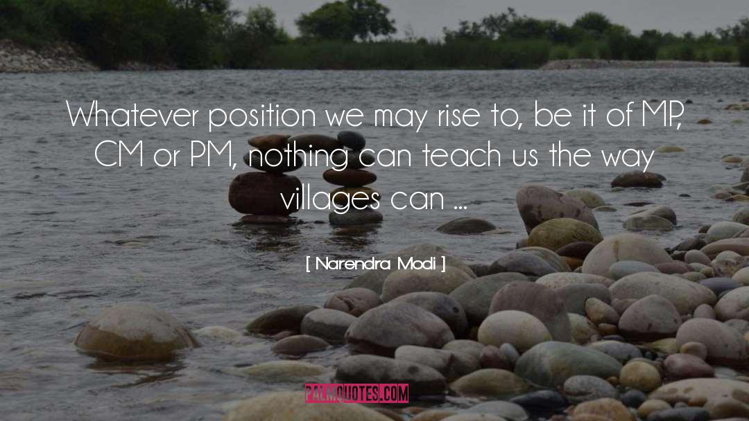 Grinbergs Village quotes by Narendra Modi