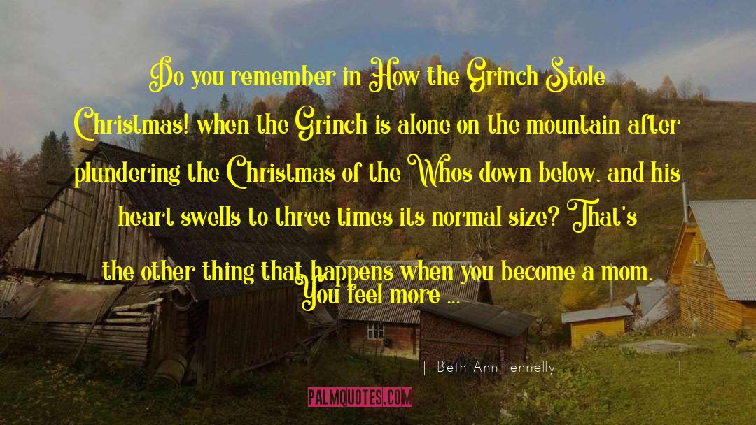 Grinch quotes by Beth Ann Fennelly