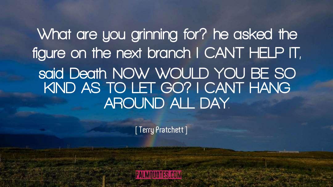 Grinning quotes by Terry Pratchett