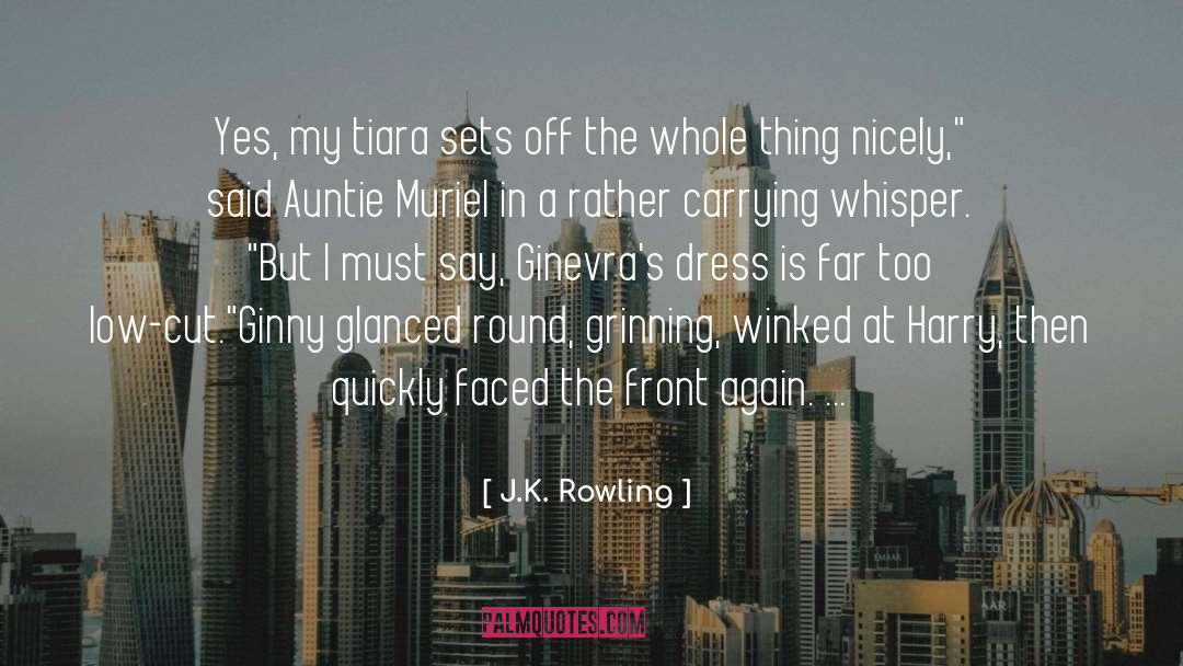 Grinning quotes by J.K. Rowling