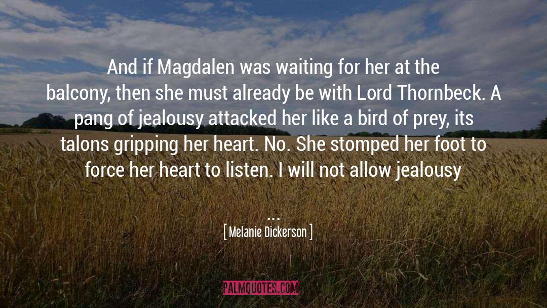 Gripping quotes by Melanie Dickerson