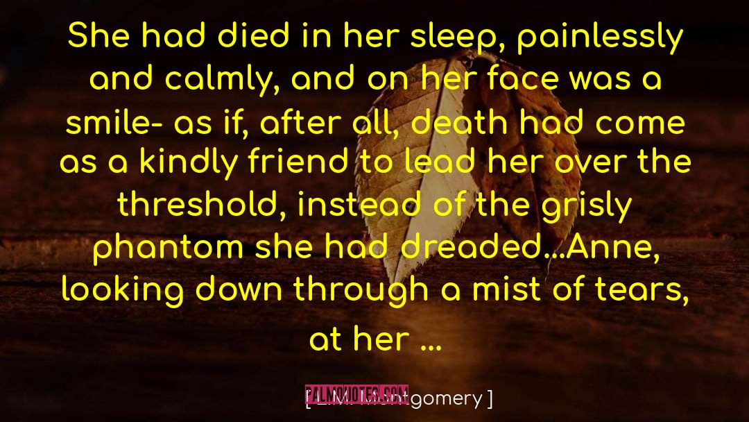 Grisly quotes by L.M. Montgomery