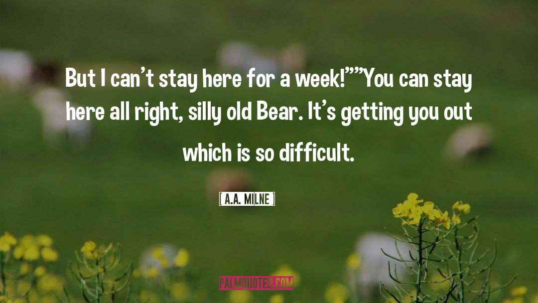 Grizzly Bear quotes by A.A. Milne