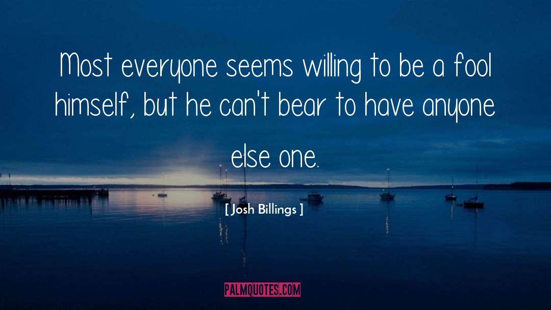 Grizzly Bears quotes by Josh Billings