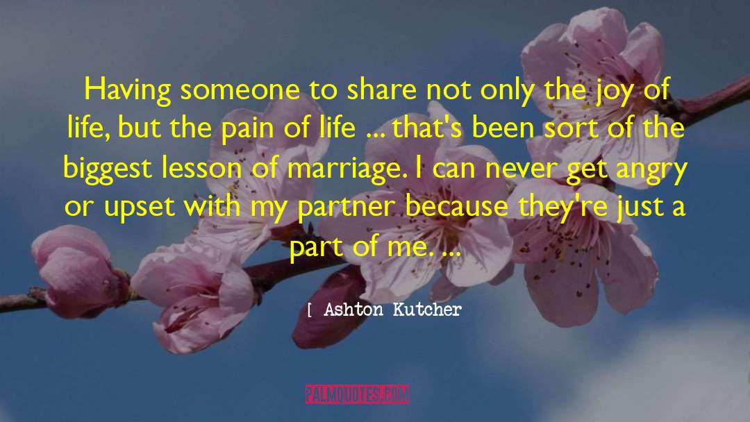Groans Partner quotes by Ashton Kutcher