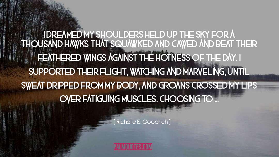 Groans quotes by Richelle E. Goodrich