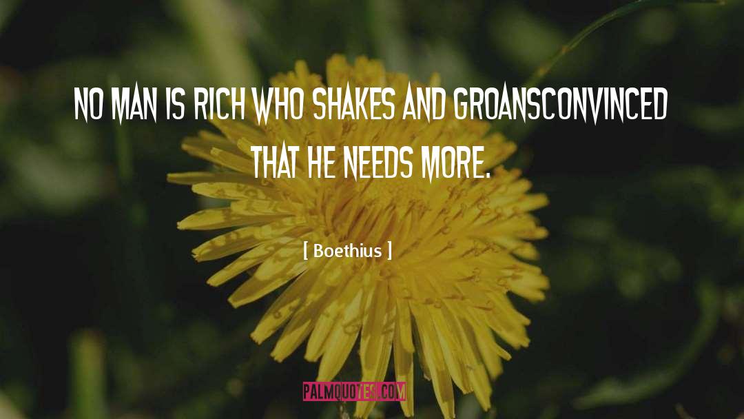 Groans quotes by Boethius