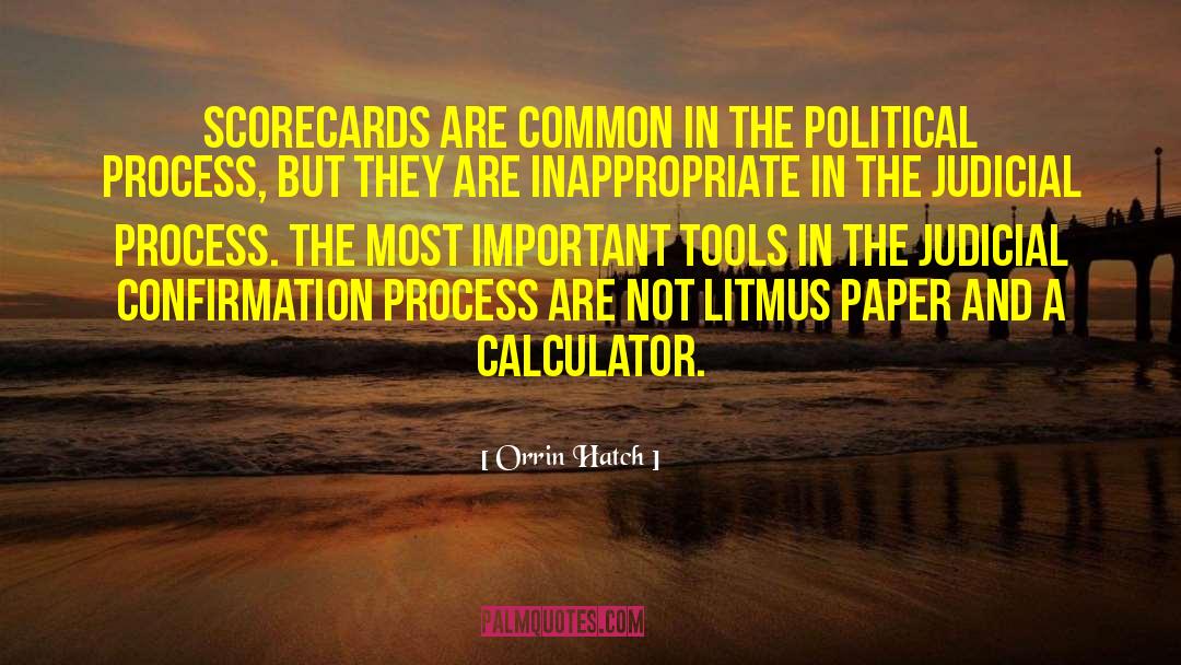 Grobman Calculator quotes by Orrin Hatch