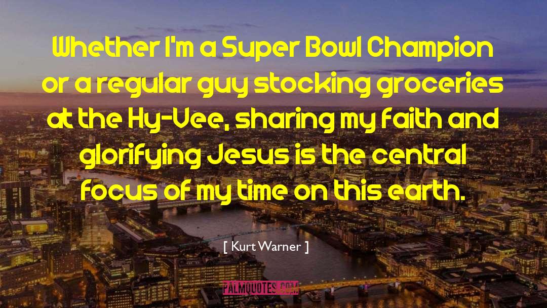 Groceries quotes by Kurt Warner