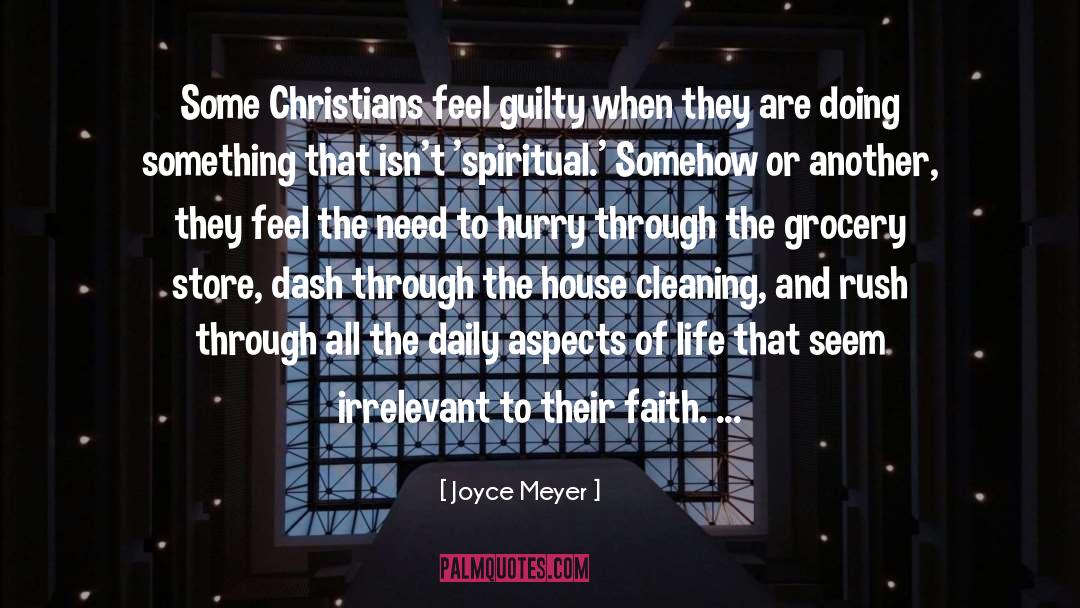 Groceries quotes by Joyce Meyer