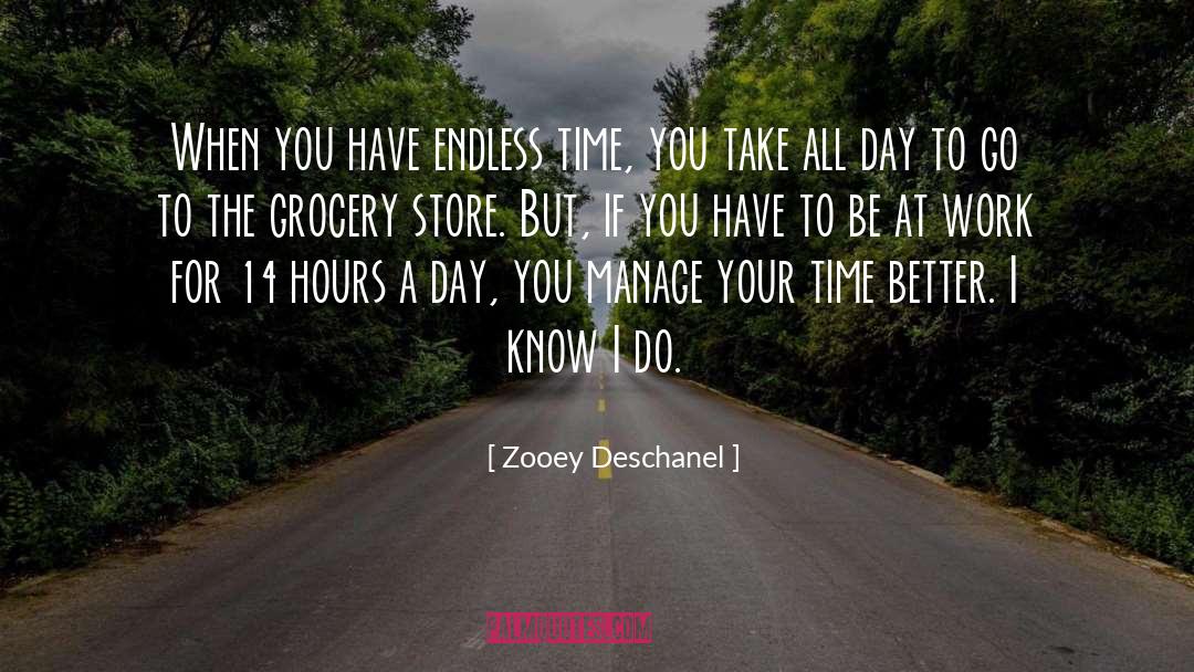 Groceries quotes by Zooey Deschanel