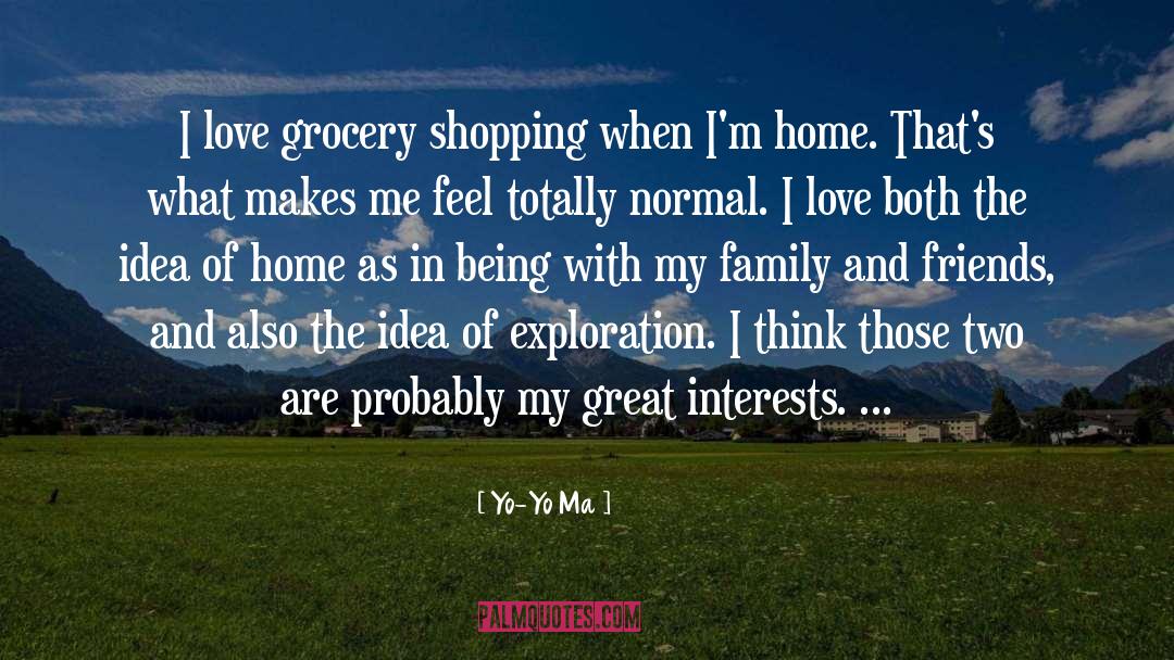 Groceries quotes by Yo-Yo Ma