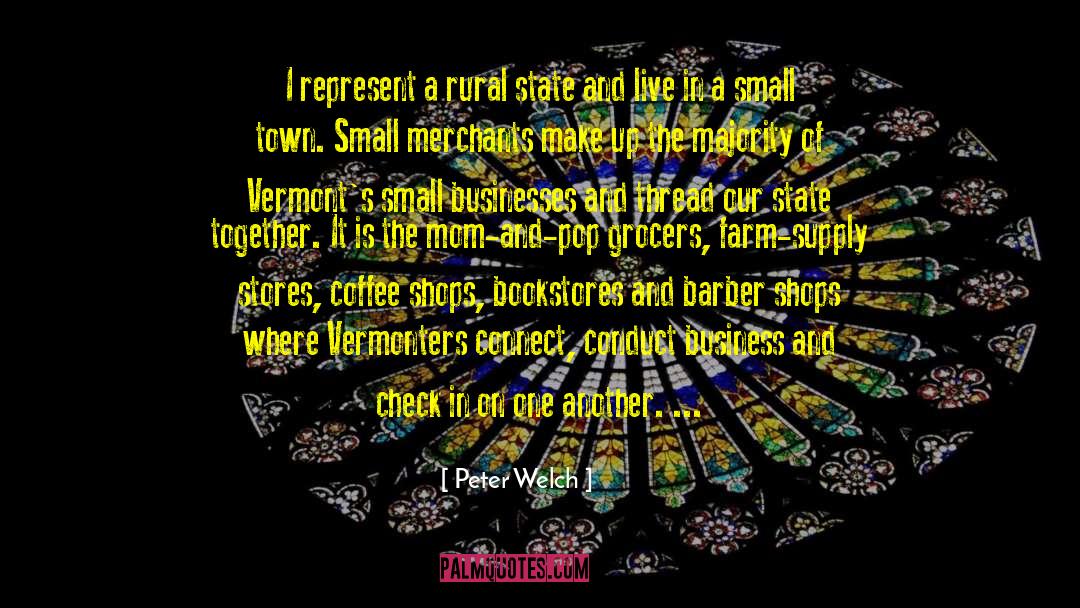Grocers quotes by Peter Welch