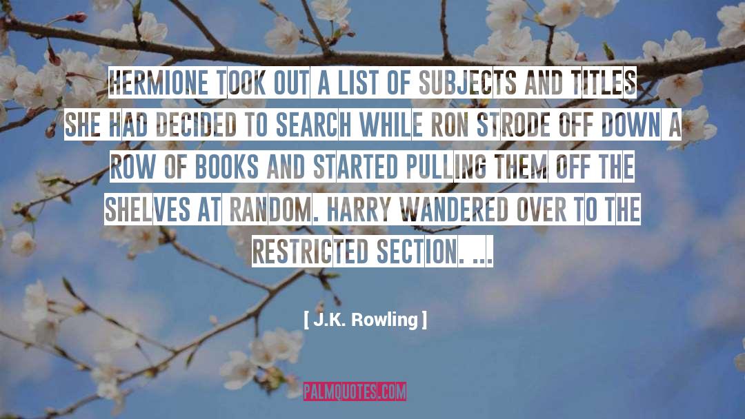 Grocery List quotes by J.K. Rowling