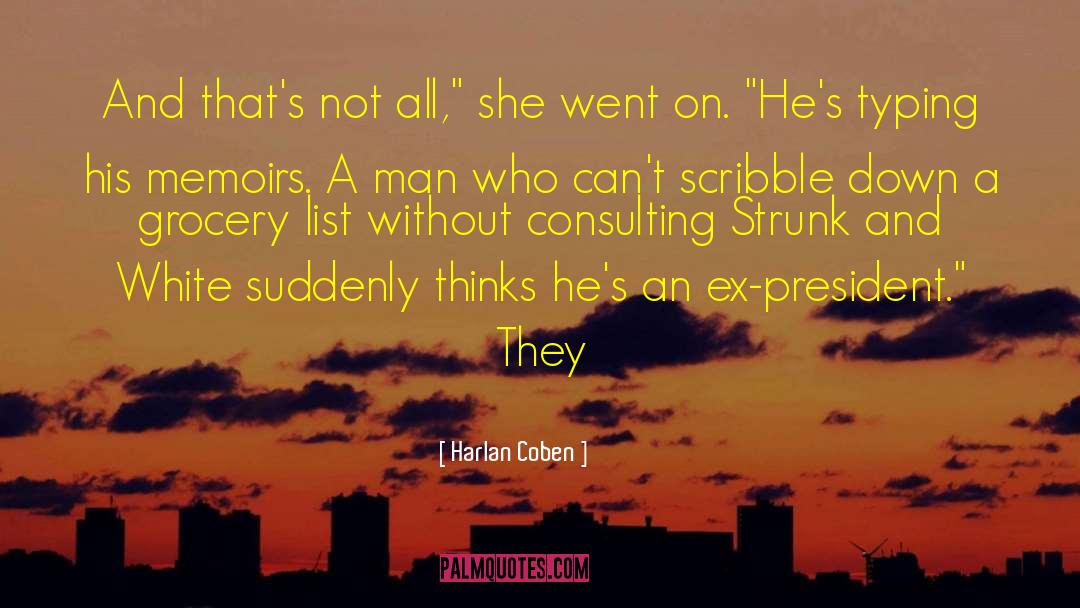 Grocery List quotes by Harlan Coben