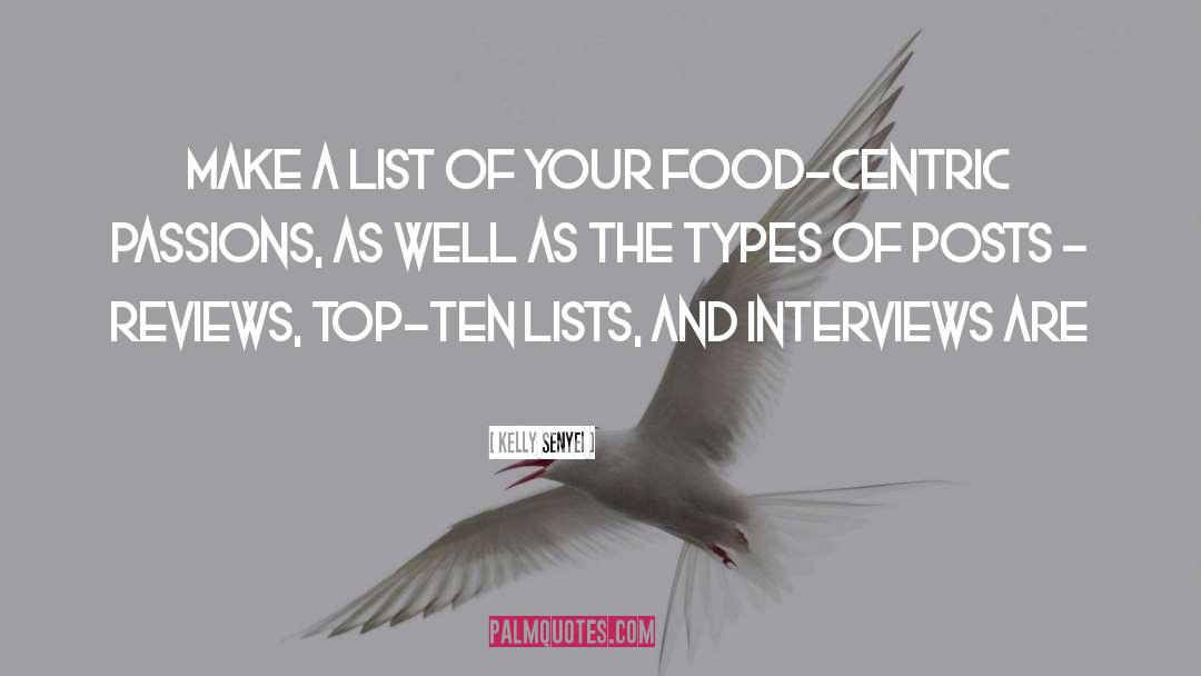 Grocery Lists quotes by Kelly Senyei