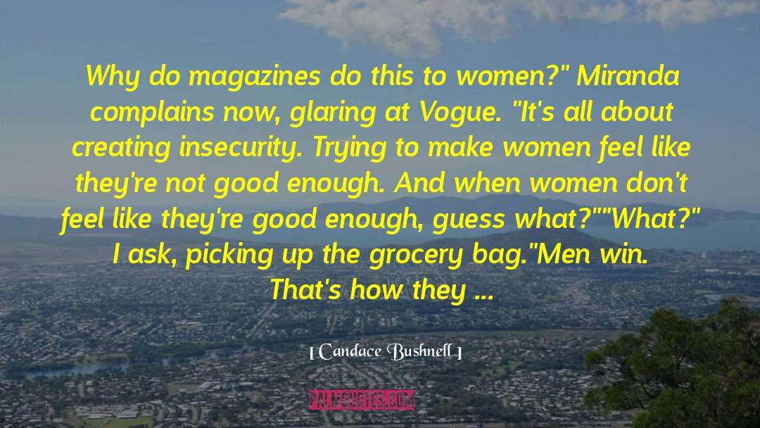 Grocery quotes by Candace Bushnell