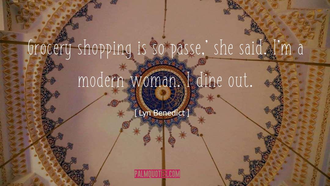 Grocery Shopping quotes by Lyn Benedict