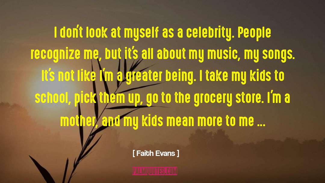 Grocery Stores quotes by Faith Evans