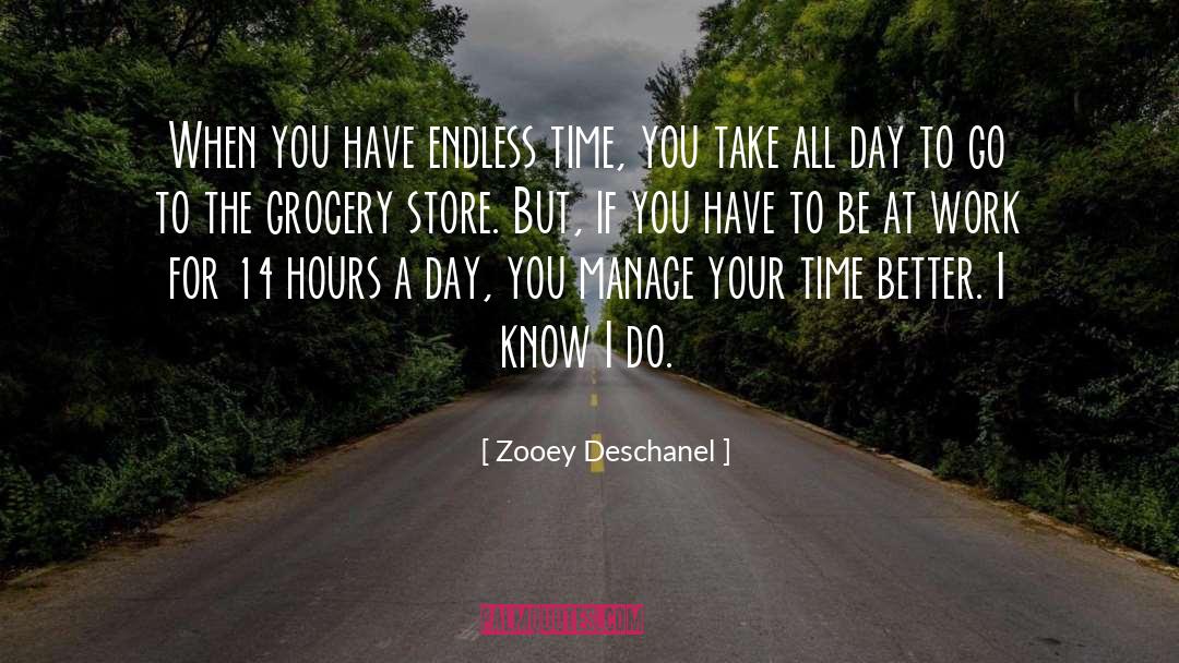 Grocery Stores quotes by Zooey Deschanel