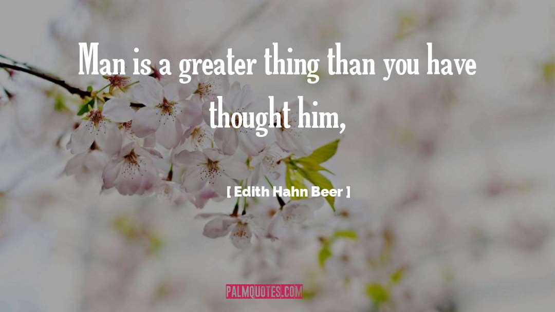 Grolsch Beer quotes by Edith Hahn Beer