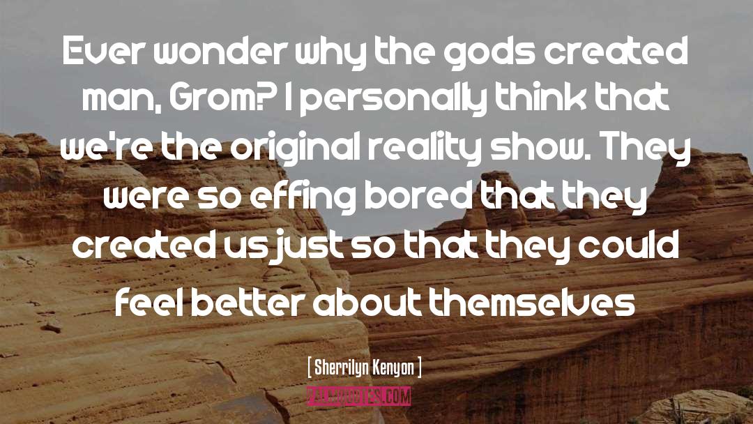 Grom quotes by Sherrilyn Kenyon